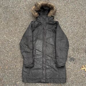 Columbia Womens Fur Hooded Jacket SZ S